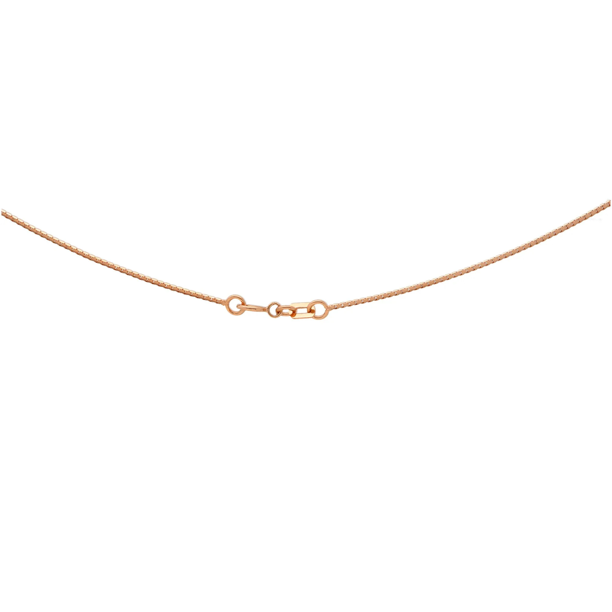 18K Rose Gold & CZ Necklace Set (9.3gm)