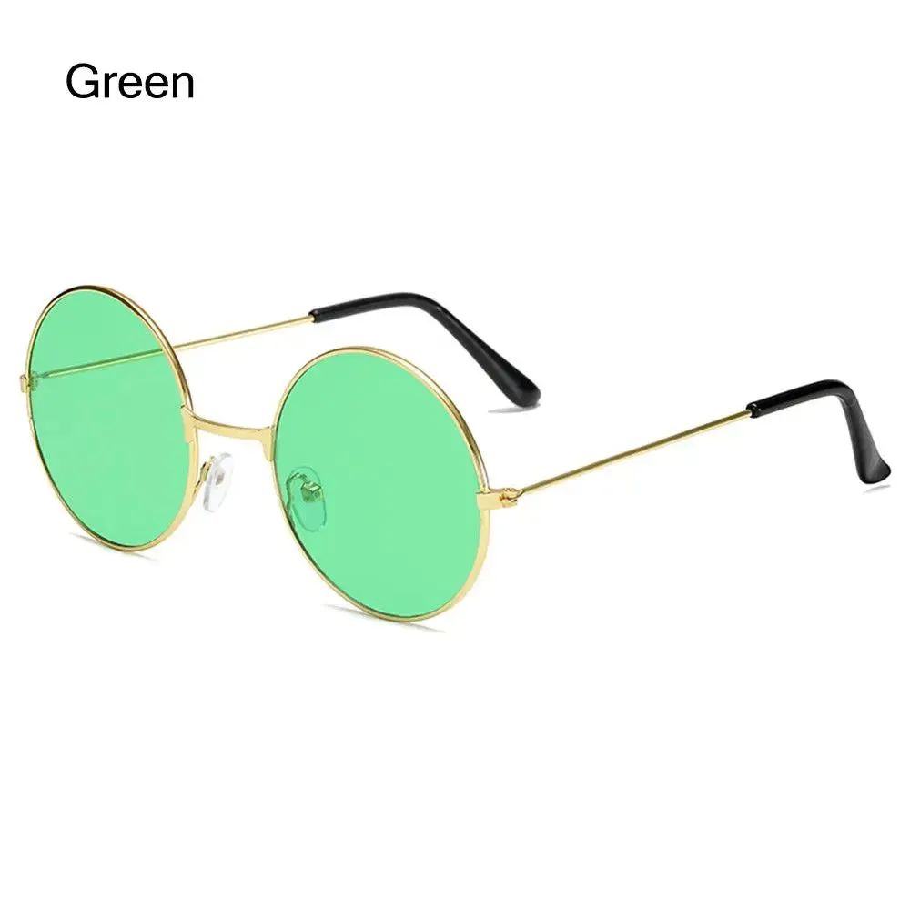 2022 Fashion Retro Round Hippie Sunglasses