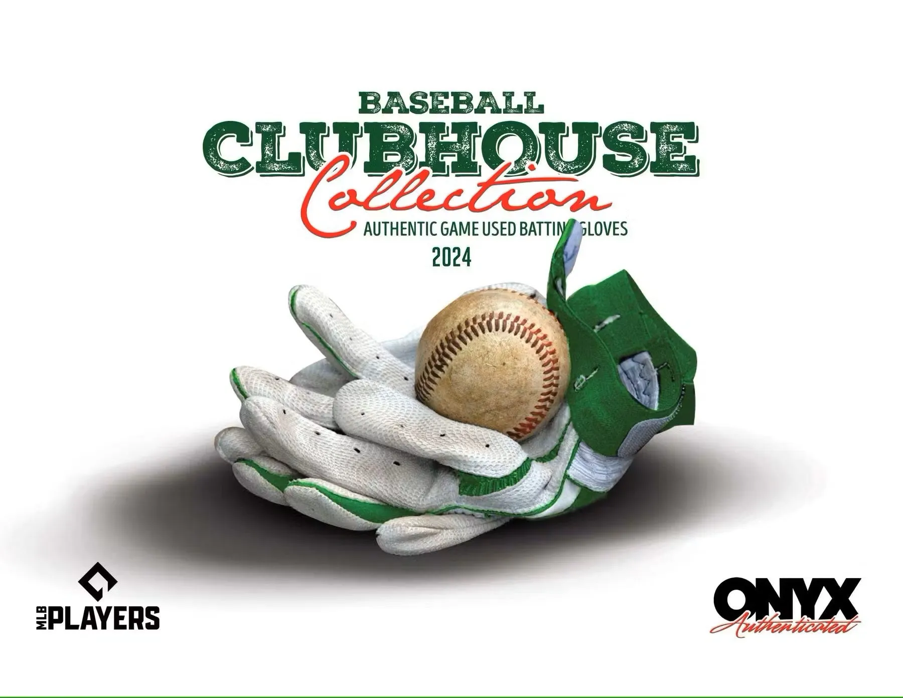 2024 Onyx Clubhouse Collection Baseball Game Used Batting Glove Hobby Box