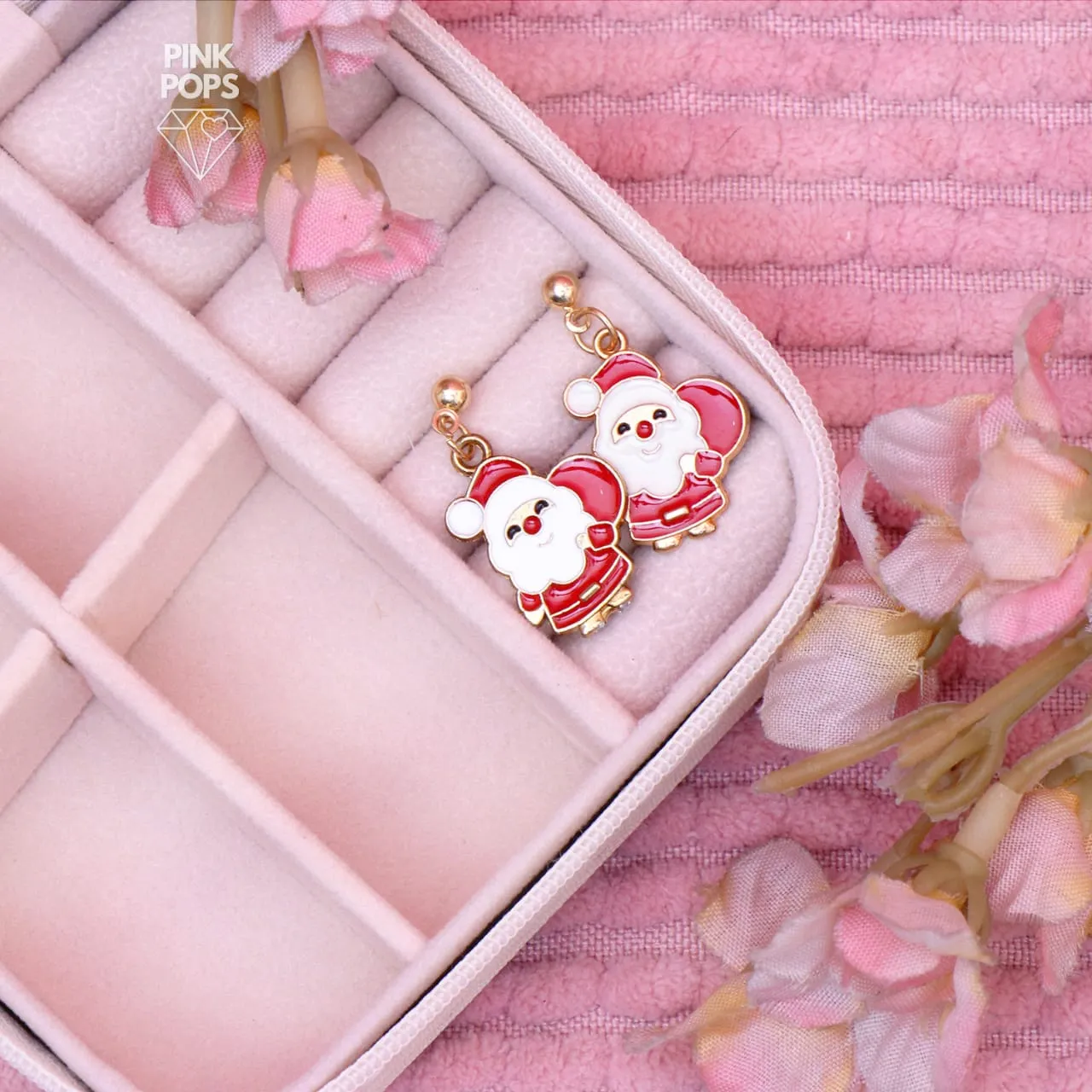 Adorable Santa & Snowman Earrings