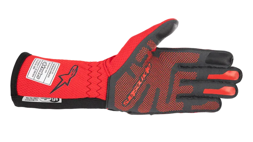 ALPINESTARS 3550123_13_3XL Auto racing gloves Tech-1 ZX V3 Black / Red, Size 3XL