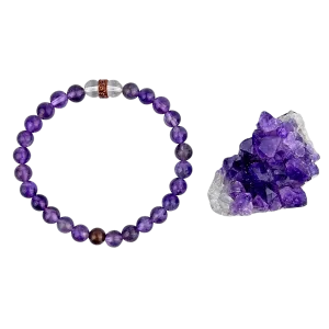 Amethyst Bracelet   Cluster #284