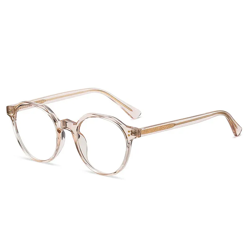 Anti Radiation Round Transparent Eyeglasses