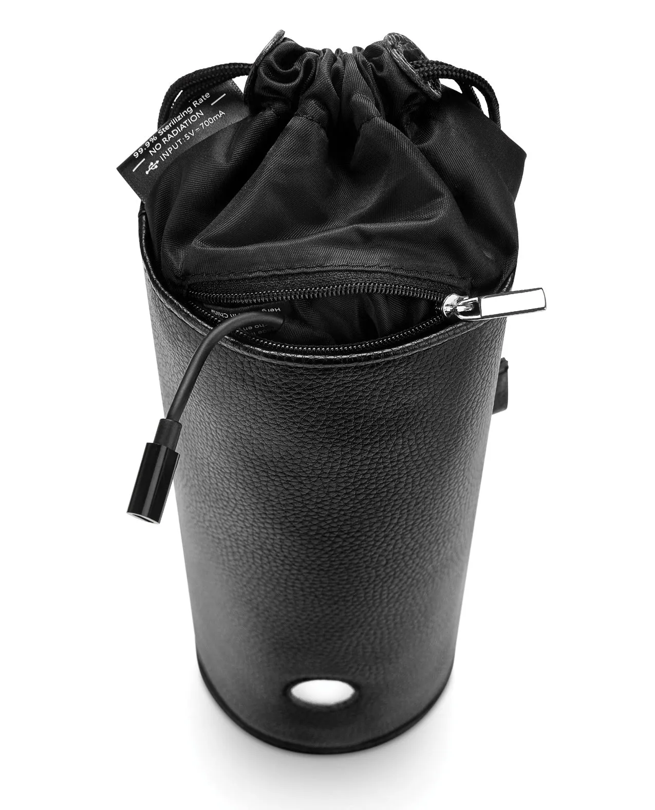 b-Vibe UV Sterilizer Pouch w/USB Cord - Black