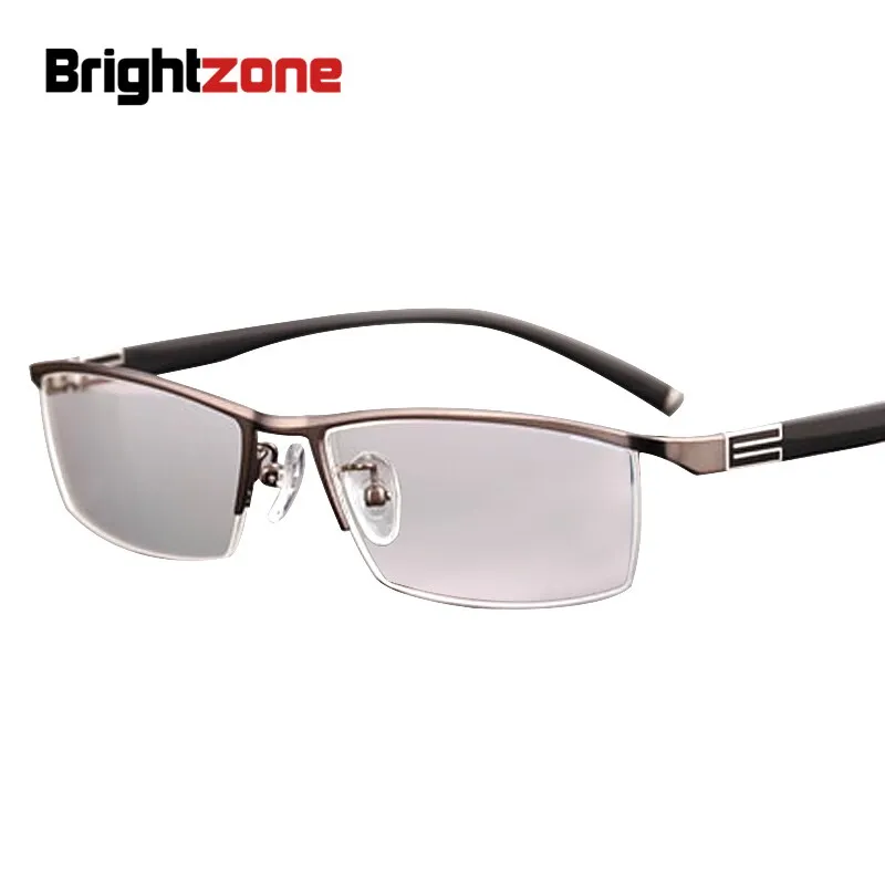 Brightzone Men's Reading Glasses Full Rim Square Alloy 56170