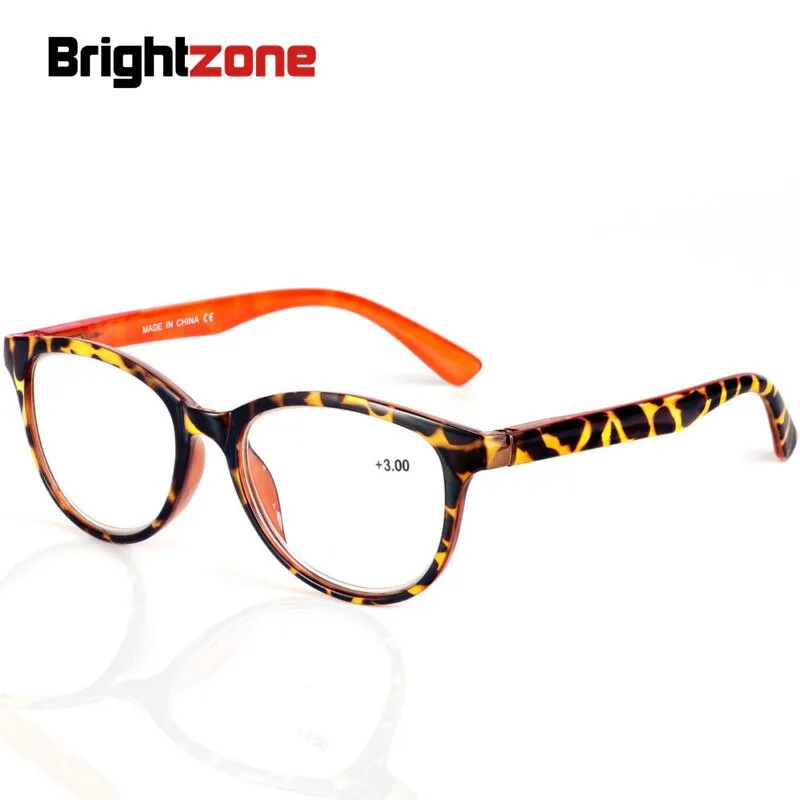 Brightzone Unisex Full Rim Square Tr 90 Reading Glasses 3552