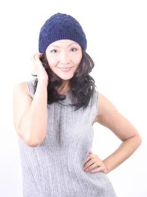 Cable-Knit Beanie