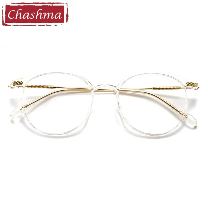 Chashma Unisex TR 90 Titanium Round Full Rim Frame Eyeglasses 90045