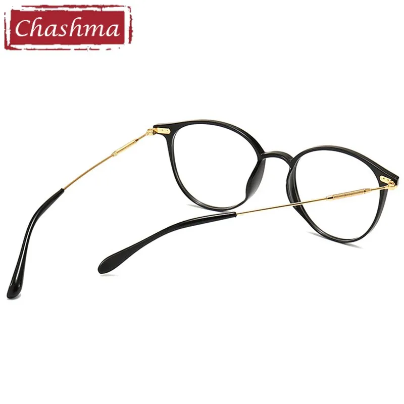 Chashma Unisex TR 90 Titanium Round Full Rim Frame Eyeglasses 90045