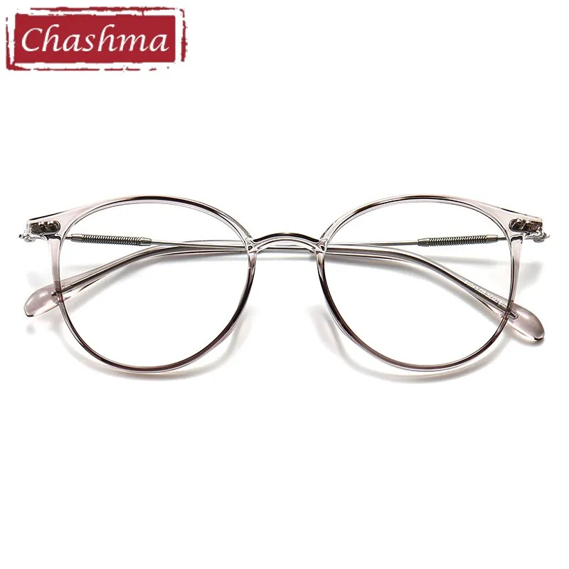 Chashma Unisex TR 90 Titanium Round Full Rim Frame Eyeglasses 90045