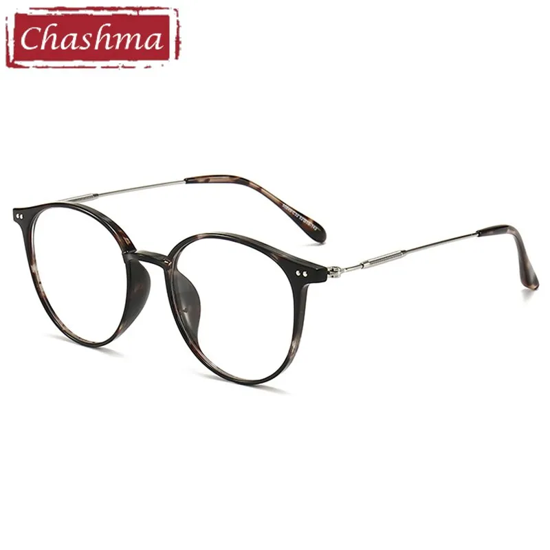 Chashma Unisex TR 90 Titanium Round Full Rim Frame Eyeglasses 90045