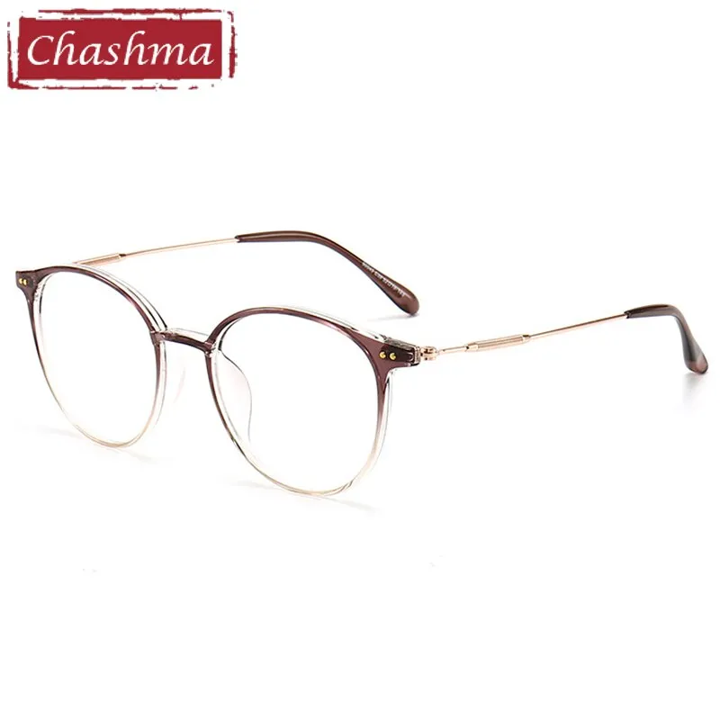 Chashma Unisex TR 90 Titanium Round Full Rim Frame Eyeglasses 90045