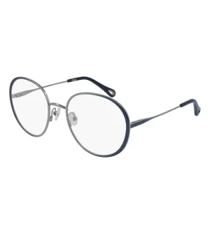 Chloe Women's Blue Round Optical Frame