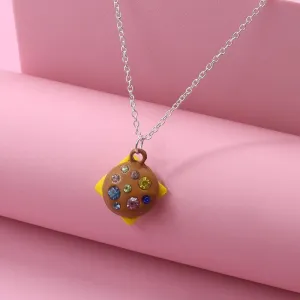 Crystal Burger Pendant