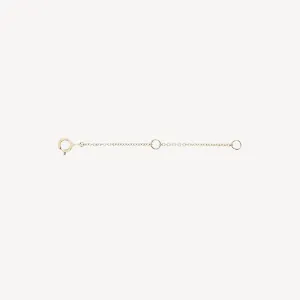 Extender - 14k yellow gold