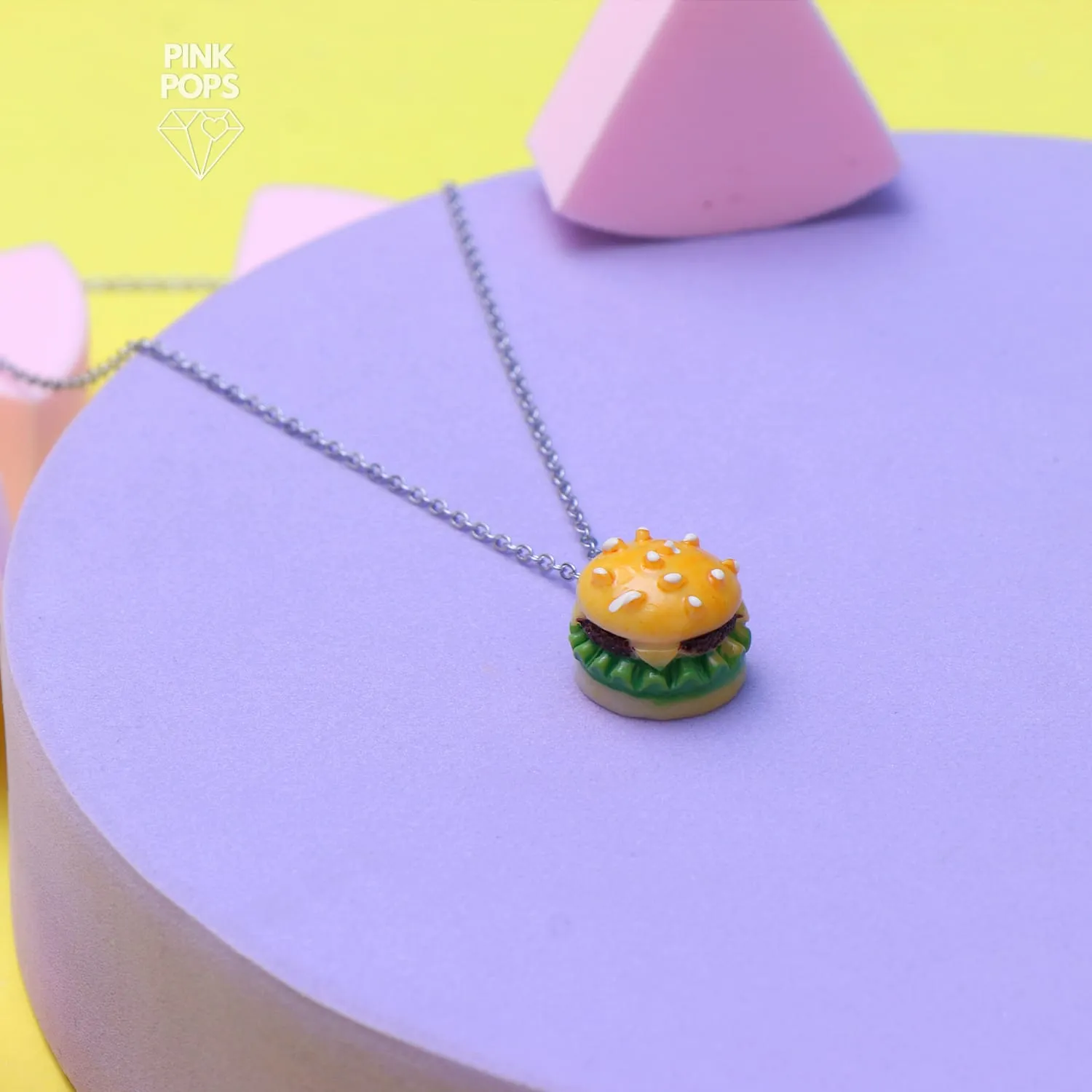 Fast Food Burger Pendant