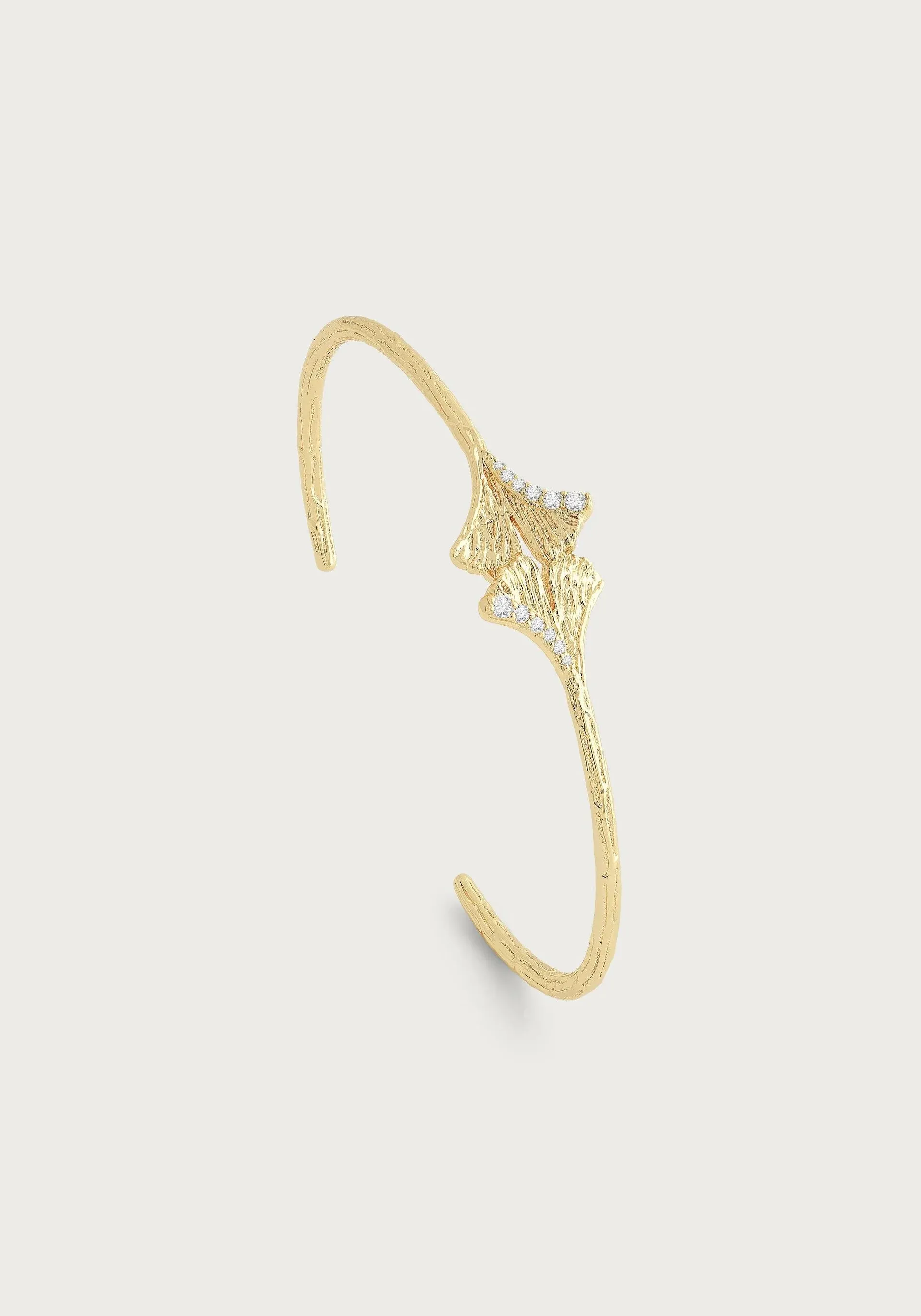 Ginkgo Leaves Bangle