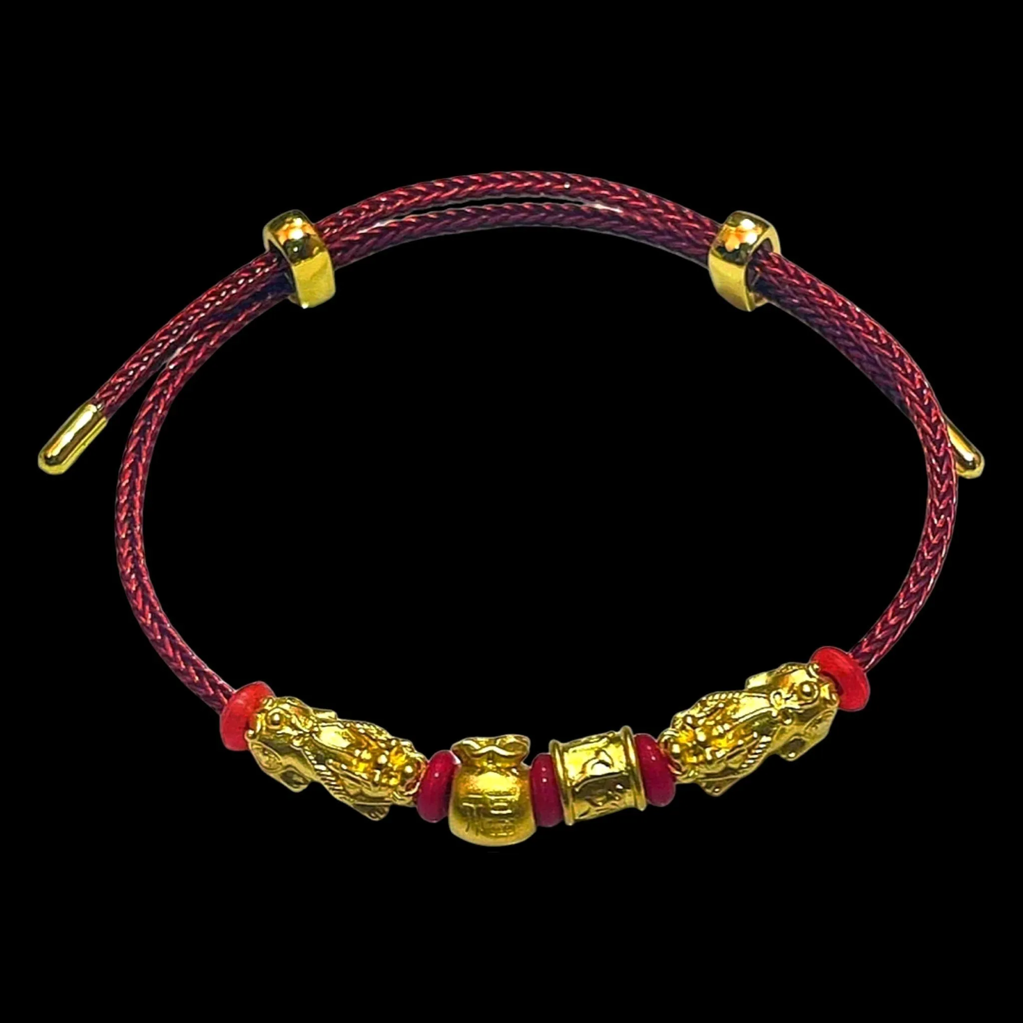 #GOLD2024 | 24K Golden Charm Bracelet