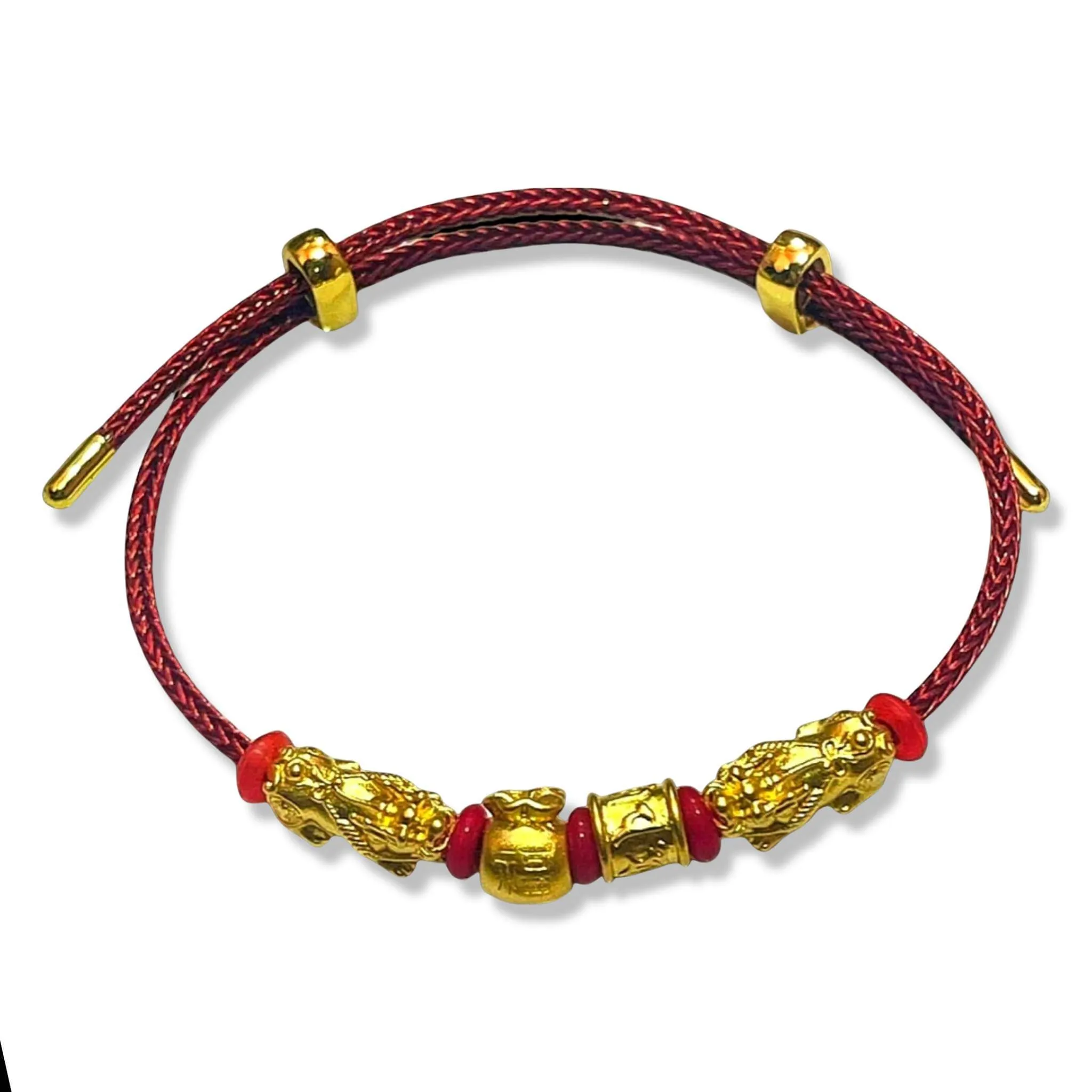 #GOLD2024 | 24K Golden Charm Bracelet