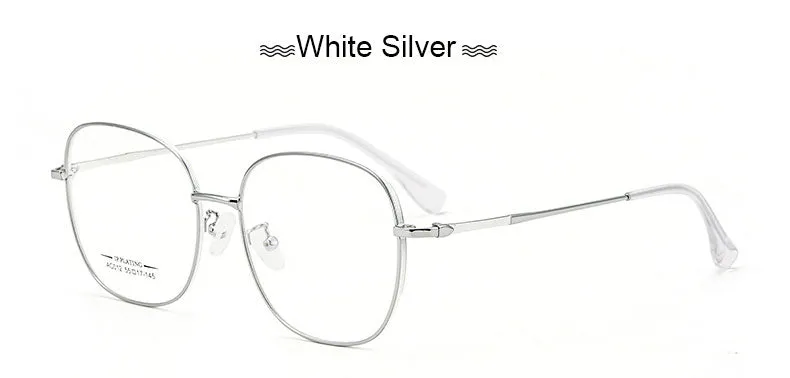 Hotony Unisex Full Rim Aluminum Magnesium Alloy Frame Eyeglasses AC012