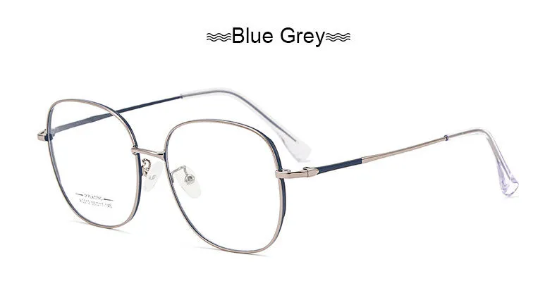 Hotony Unisex Full Rim Aluminum Magnesium Alloy Frame Eyeglasses AC012