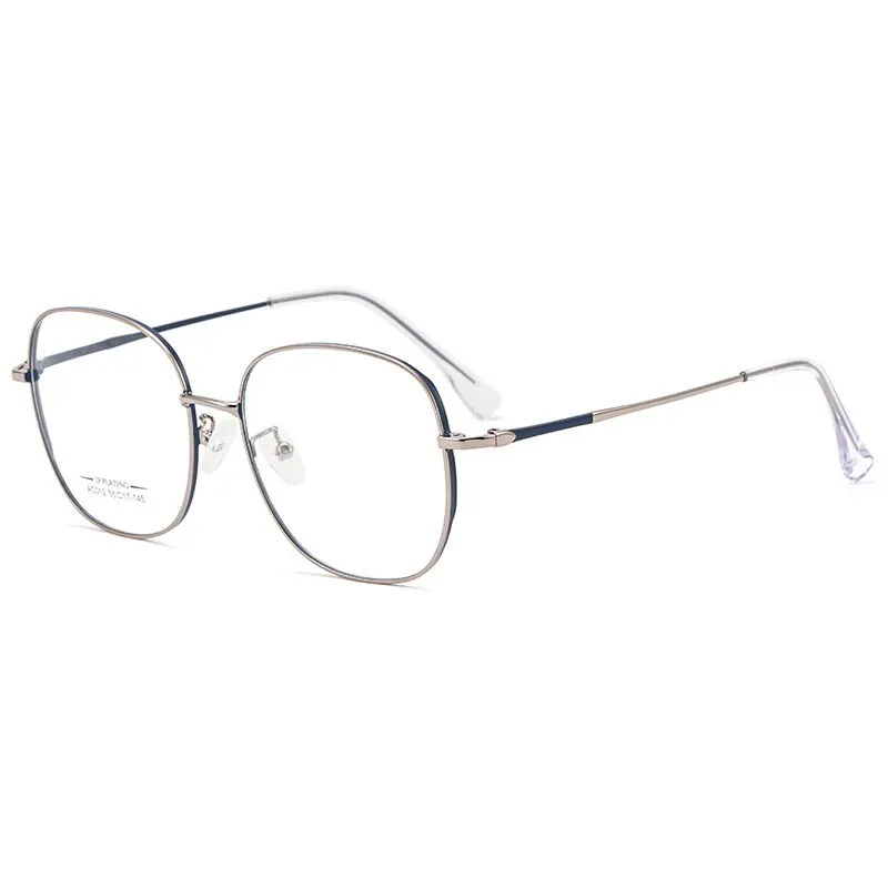 Hotony Unisex Full Rim Aluminum Magnesium Alloy Frame Eyeglasses AC012