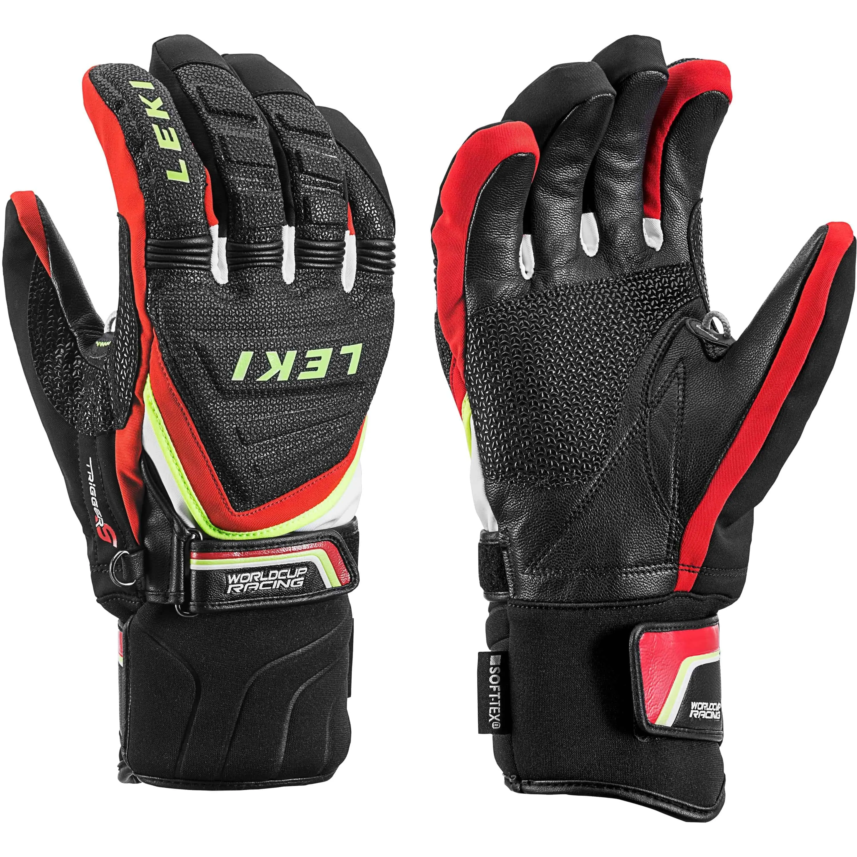 Leki Race Coach Tech Black/Red Gloves