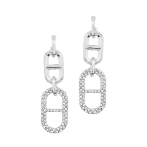 Link It Up Earrings - Silver