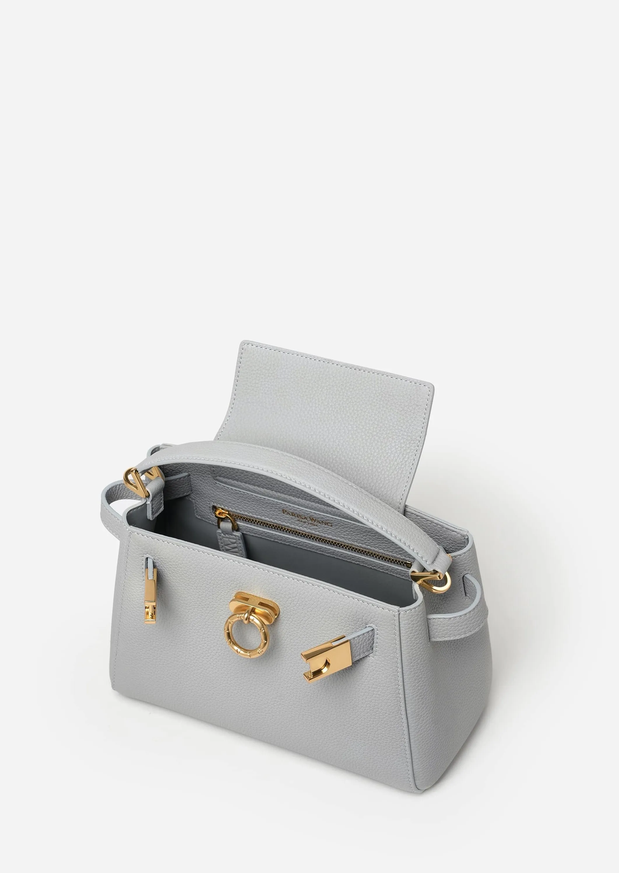 Madison Micro Top Handle Bag - Pebbled