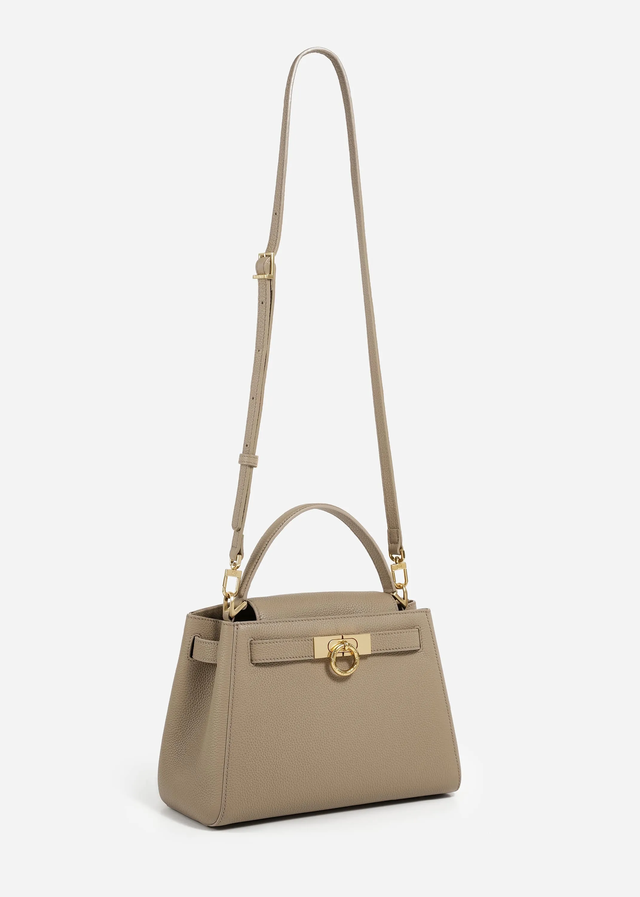 Madison Top Handle Bag - Pebbled