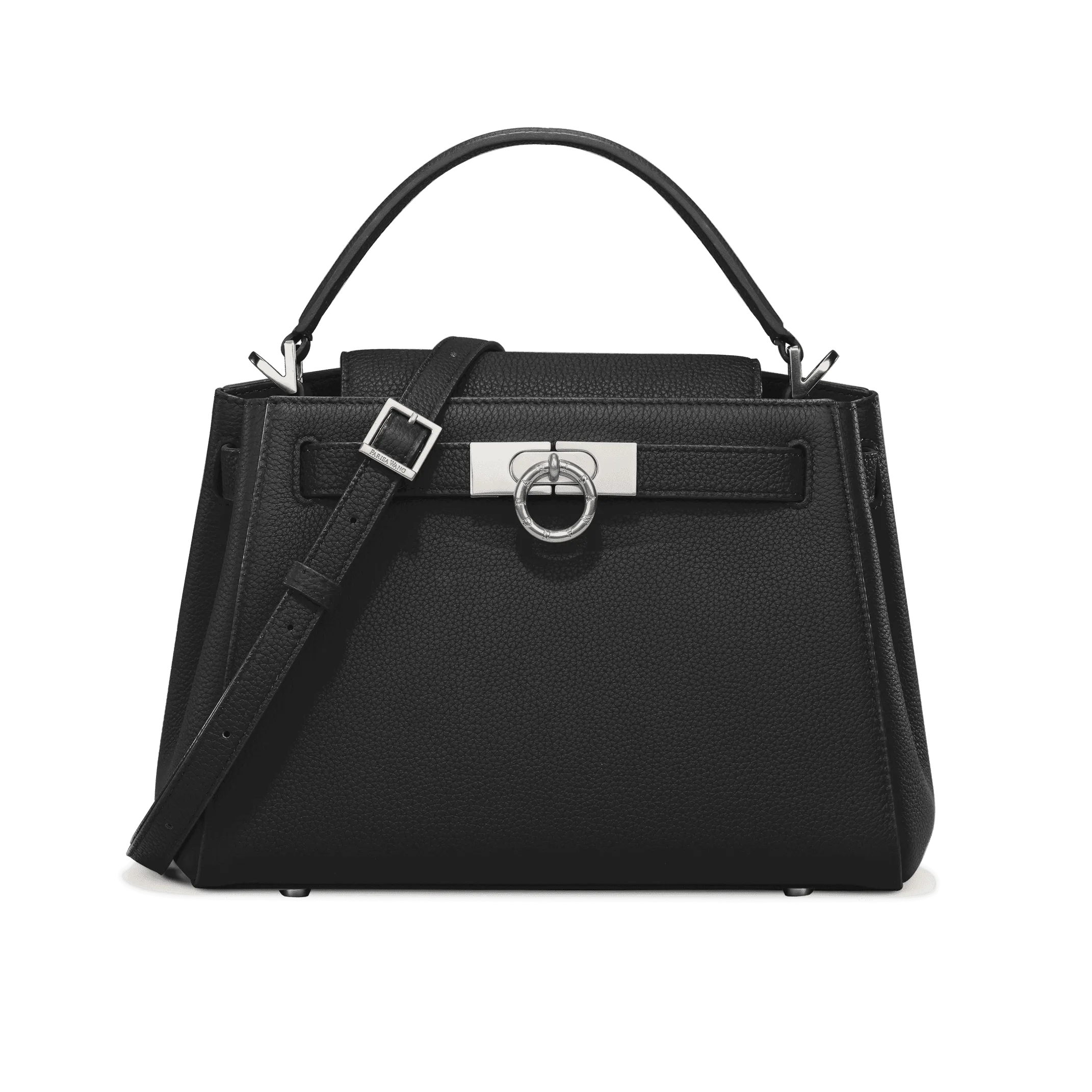 Madison Top Handle Bag - Pebbled