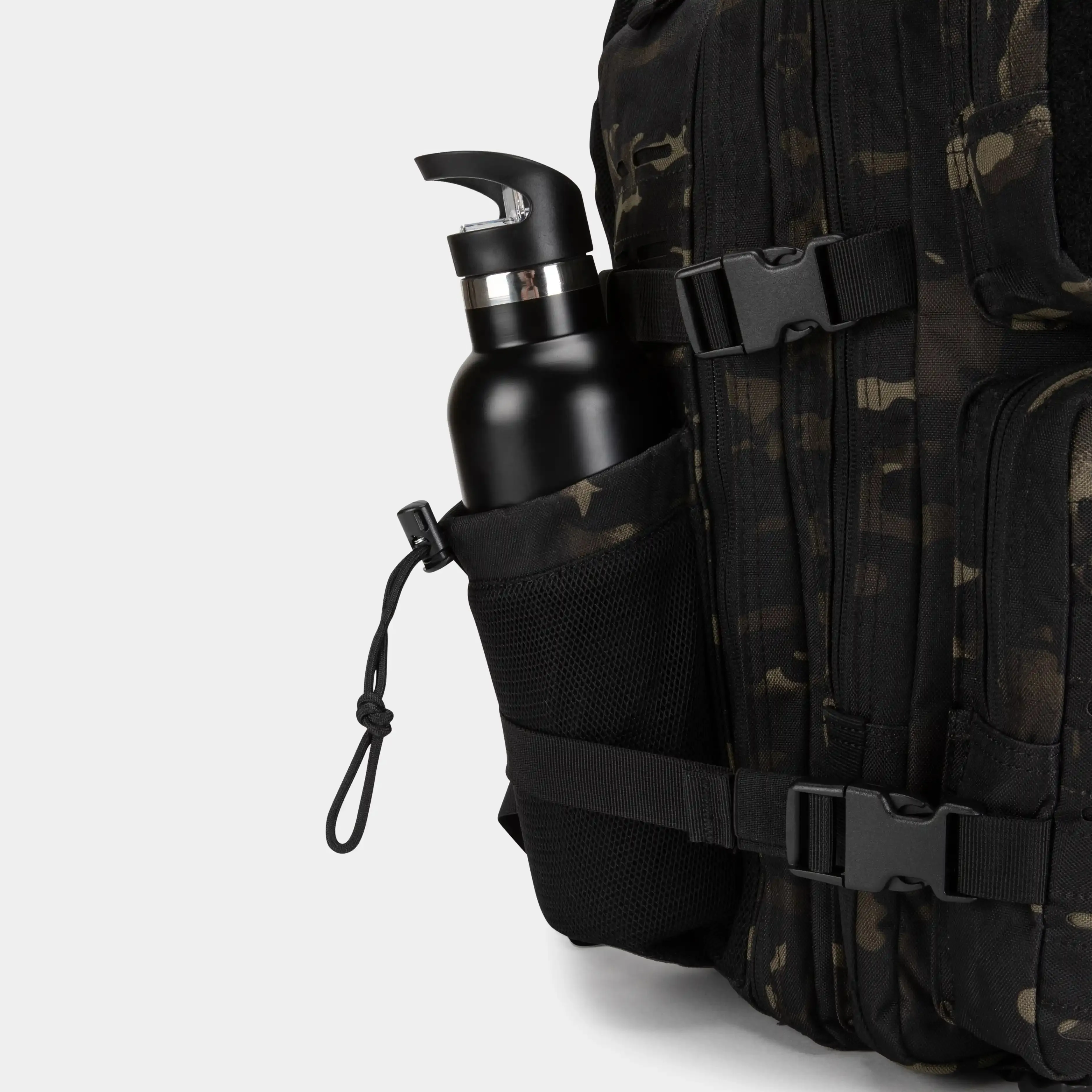 Medium Black Camo Gym Backpack