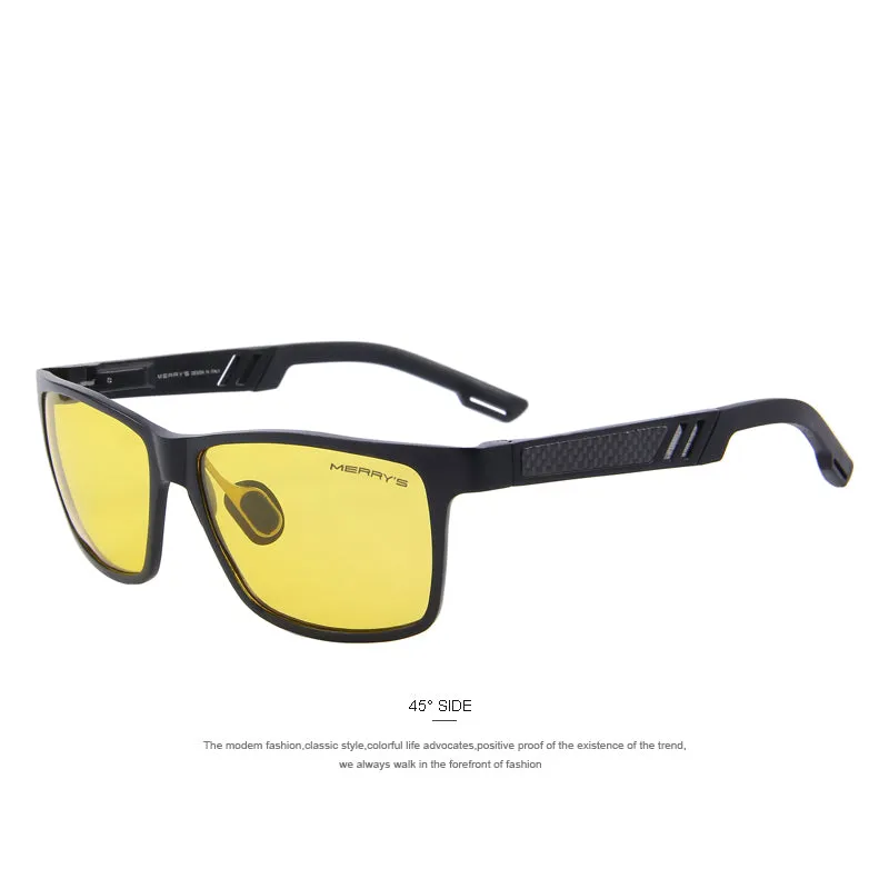 Men Polarized Rectangle Sunglass