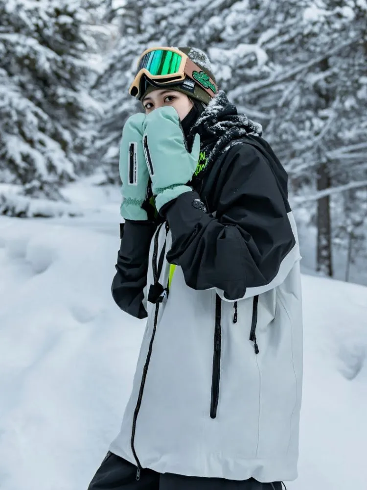 NANDN Touchscreen Winter Snow Mittens