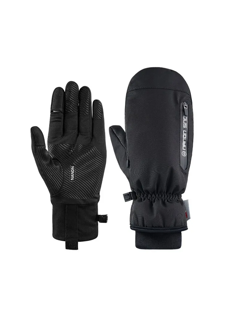 NANDN Touchscreen Winter Snow Mittens