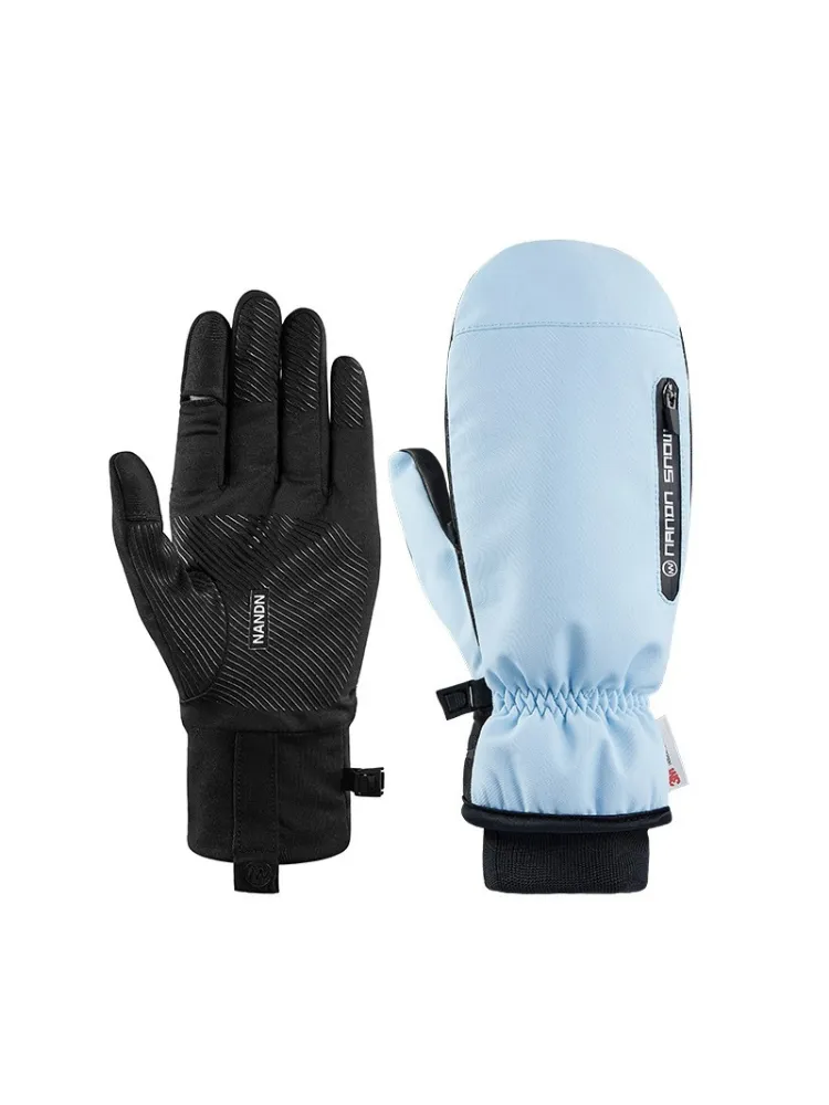 NANDN Touchscreen Winter Snow Mittens