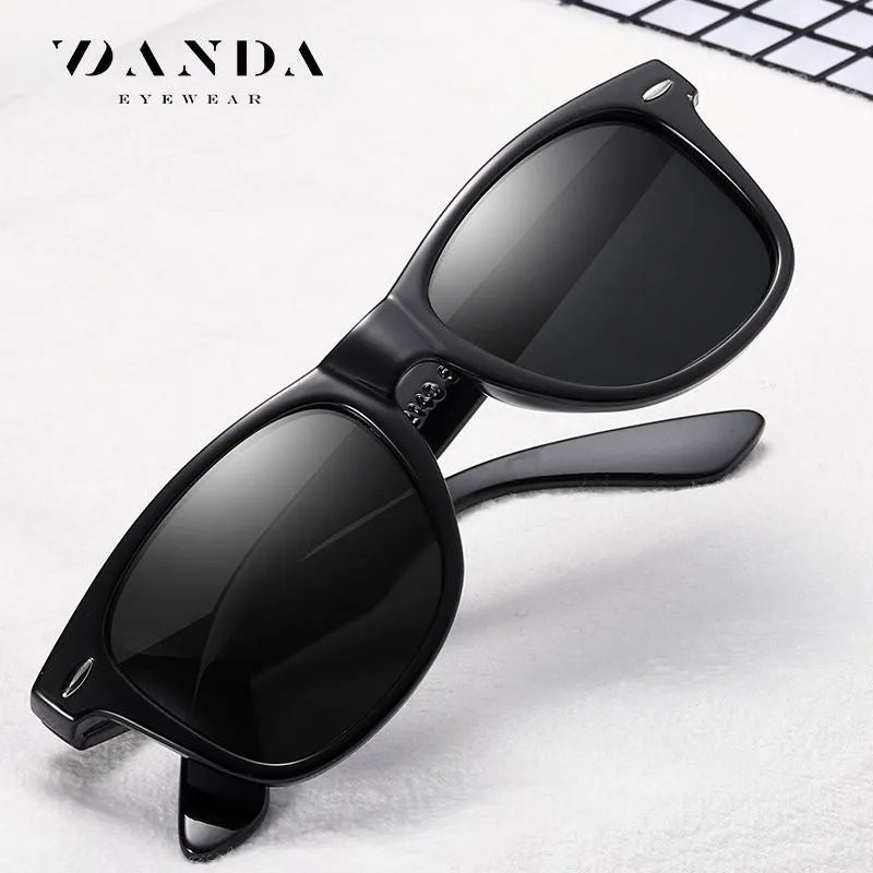 New polarized glasses, fashionable European and American sunglasses, same style retro sunglasses for men and women