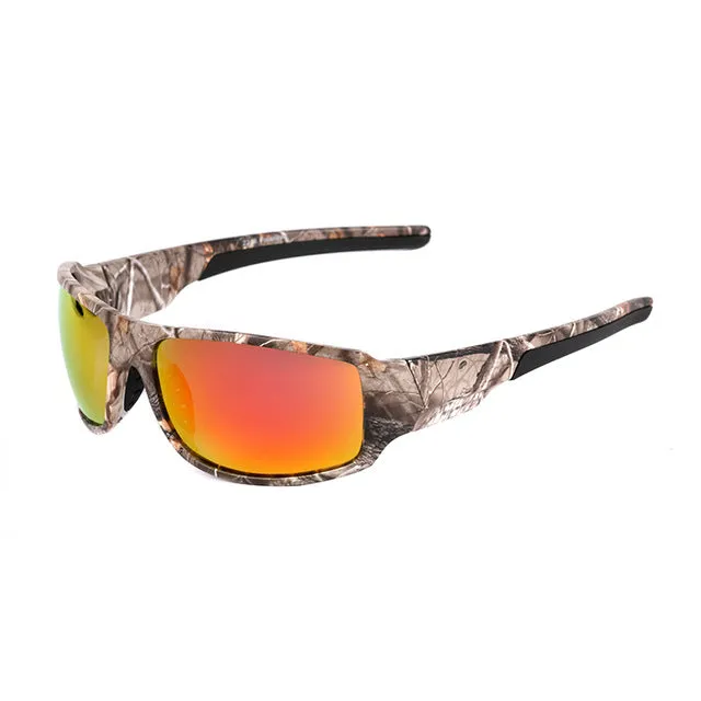 OUTSUN 2017 Polarized Sunglasses Men Women Sport fishing Driving Sun glasses Brand Designer Camouflage Frame De Sol