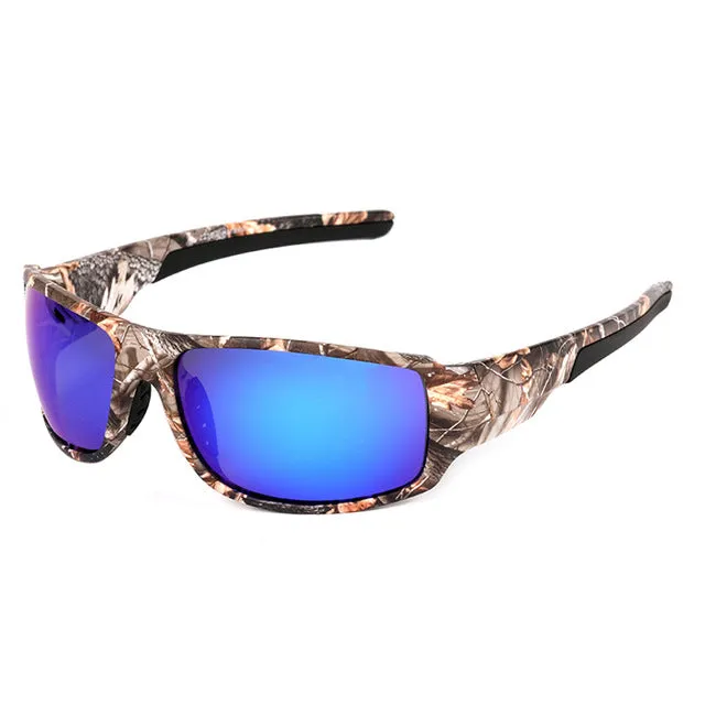 OUTSUN 2017 Polarized Sunglasses Men Women Sport fishing Driving Sun glasses Brand Designer Camouflage Frame De Sol