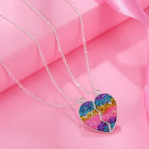 Shimmering BFF Pendant Set