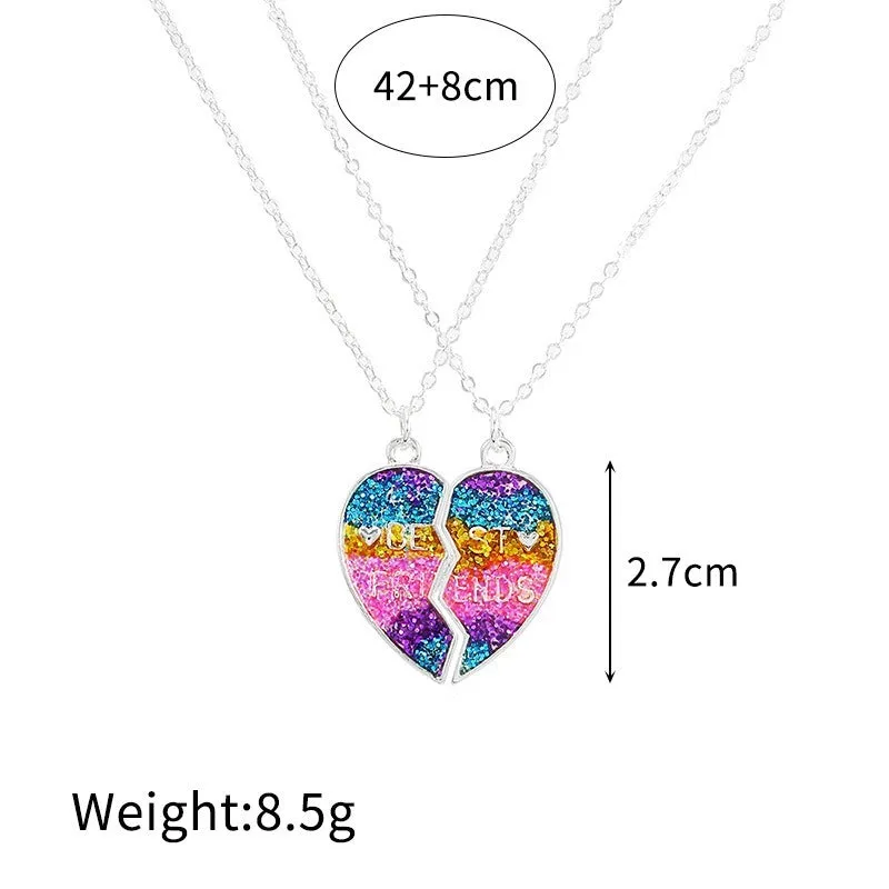 Shimmering BFF Pendant Set