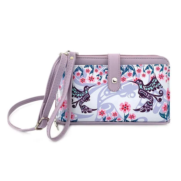 Smartphone Crossbody Bag - Hummingbird by Francis Dick