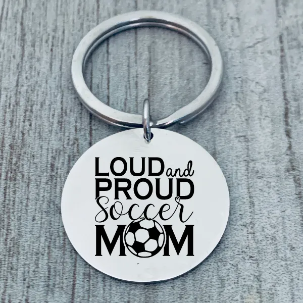 Soccer Mom Keychain - Pick Style