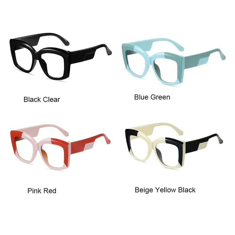 TEEK - Oversized Blue Light Blocking Reading Eyeglasses