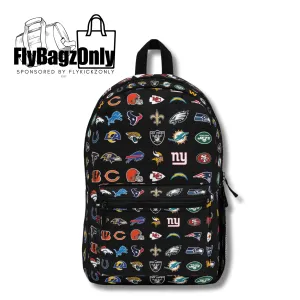 Vintage-Sealed NFL Sports Teams 3D Apparel Backpacks Football| Brand New Accessories Fashion By FlyBagzOnly